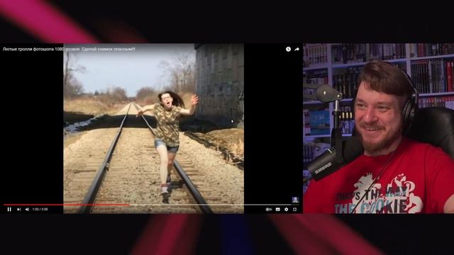 РЕАКЦИЯ НА Лютые тролли фотошопа 1080 уровня. Сделай снимок опасным!!! смотреть онлайн