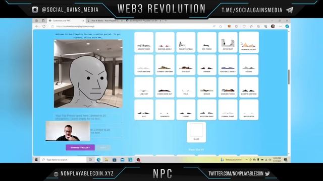 Non-Playable Coin | TRADEABLE LIKE A MEMECOIN. CUSTOMIZABLE AS AN NFT. смотреть онлайн