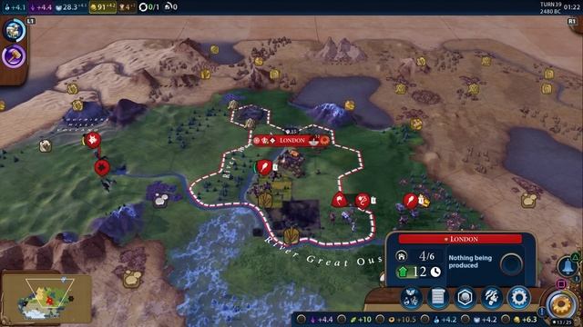Let's Play Civilization VI PS4 Pro | Victoria England Gameplay Ep 2 | Civ 6 Console Expansion Bundl смотреть онлайн