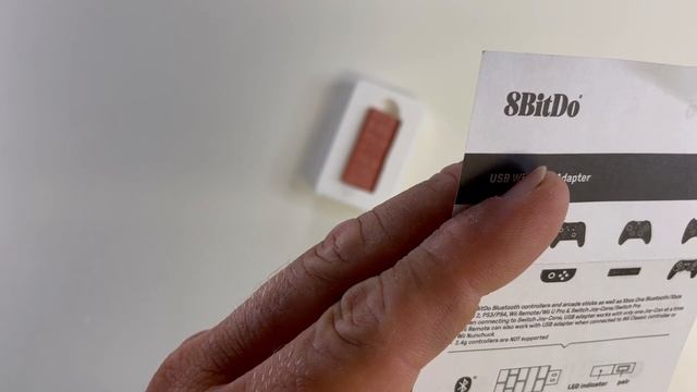 8Bitdo Wireless USB Adapter for Switch, Windows PC, Mac & Raspberry Pi - for PS5, PS4, Xbox One смотреть онлайн