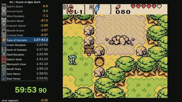 Oracle of Ages Speed Run Any% 1:58:04 смотреть онлайн