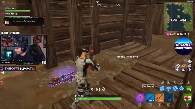 Summit1G and Ninja ?Duo Full Momentum? (Fortnite) смотреть онлайн
