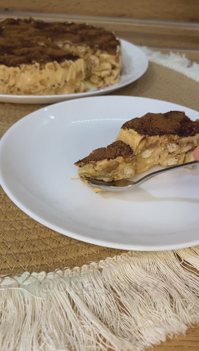 Торт без выпечки. Быстрый десерт