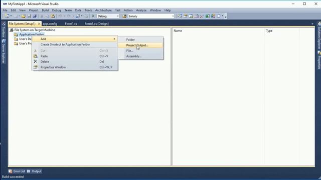 How to Create Setup File in c#.net Windows Application With Database .mdf Step By Step смотреть онлайн