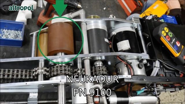 Полиуретановый эластомер Neukadur PN 9100 (Altropol), стойкий к динамическому износу.