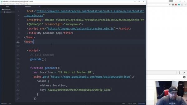Google Geocode API & JavaScript Tutorial