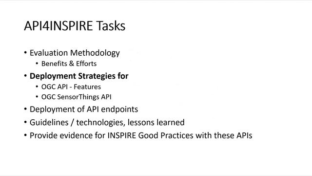 ELISE Workshop: SensorThings API brings Dynamic Data to INSPIRE - PART 1/3 смотреть онлайн