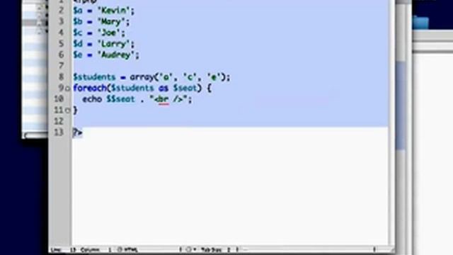 1.)Variables of variables Php and Mysql beyond basics(Lynda.com) смотреть онлайн