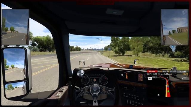 Начало круиза по Оклахоме в American Truck Simulator смотреть онлайн