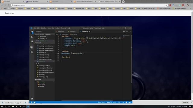 Sticky Navigation Bar HTML-CSS-JS-BOOTSTRAP Fast Easy & simple [No Audio] смотреть онлайн