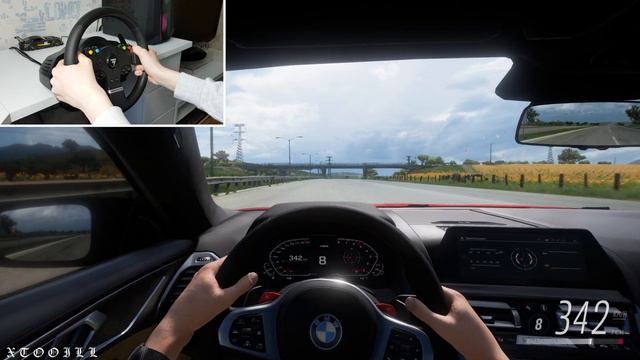 900HP BMW M8 Competition - Forza Horizon 5 | Thrustmaster TMX Gameplay смотреть онлайн