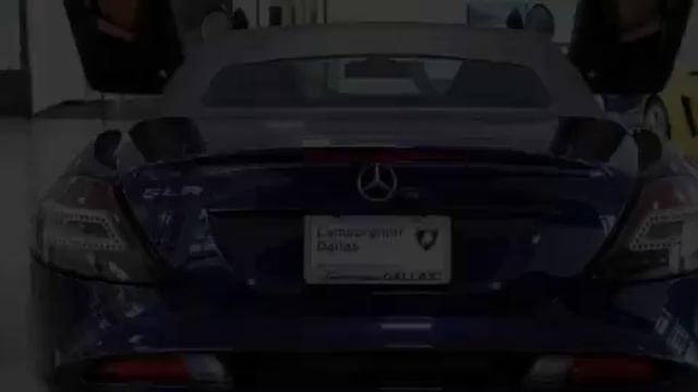 2009 Mercedes-Benz SLR McLaren Richardson TX 75080 смотреть онлайн