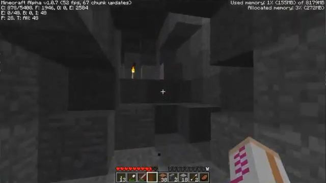 Minecraft Alpha 1.0.7 Gameplay #4 смотреть онлайн