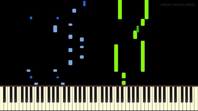 Donkey Kong Country Main Theme - Piano Tutorial смотреть онлайн