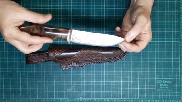 Ножи для охоты и рыбалки! Рекс в нерждамасске. смотреть онлайн