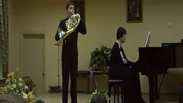 К. Сен-Санс Концертная пьеса, 1 часть, исполняет Игорь Рожков смотреть онлайн