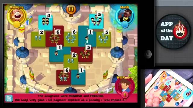 App of the Day: Quarrel Deluxe смотреть онлайн