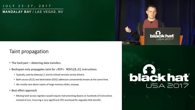 Bochspwn Reloaded Detecting Kernel Memory Disclosure with x86 Emulation and Taint Tracking смотреть онлайн