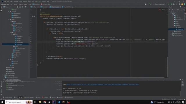 Writing Java Code for Spigot API (ScatterMC Network) development смотреть онлайн