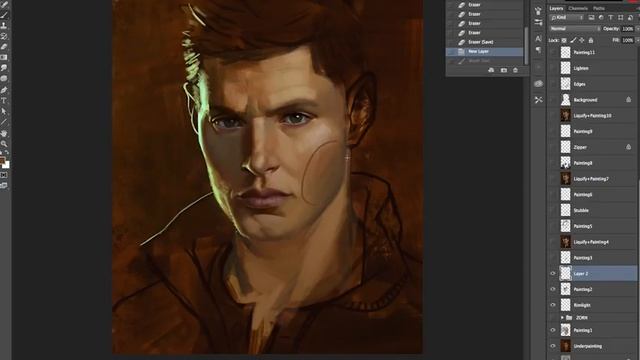 How to Paint Realistic Skin Tones смотреть онлайн