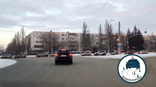 Уроки автоинструктора - "как проехать кольцо по правилам". смотреть онлайн