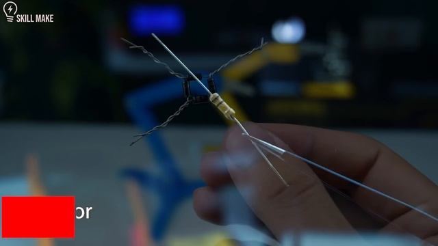 Awesome idea - Turn on the 12V LED with 220V - DIY light bulb смотреть онлайн