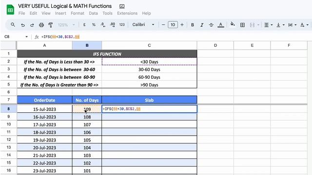 Google Sheets: IFS function | How to use IFS formula in Google Sheets | [ Hindi ] смотреть онлайн