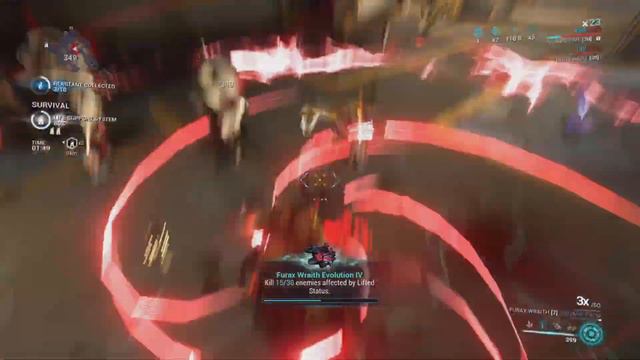 Warframe Furax Wraith Evolution IV kill 30 enemies affected by Lifted Status смотреть онлайн
