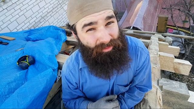 Timber Frame Terrace. Фахверковая терраса.