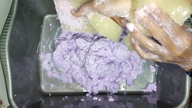 #Request26 ASMR Soap🧼 Mushy Soaked Purple Soap with Sponge🧽 #asmrsoapindonesia #asmrsoapcommunity смотреть онлайн