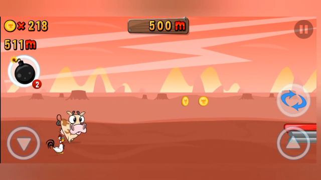 ☑️Run Cow Run - Gameplay (1021 M) Video Game Run Cow Run смотреть онлайн