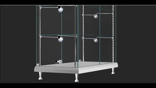 Прямоугольная витрина для магазина смотреть онлайн