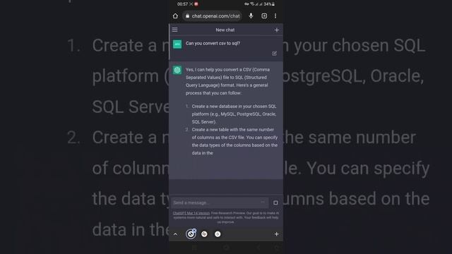 Convert CSV To SQL: Online tool and ChatGPT #software #tools #sql #csv смотреть онлайн