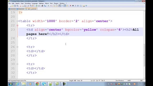 Complete CMS Website in PHP MySQL Urdu Hindi Tutorials Part 8 смотреть онлайн