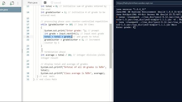 15 "Java How to Program" fig 4.8 cap 4 смотреть онлайн