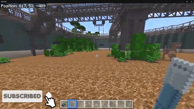 Minecraft Bedrock: Jurassic World DLC (60+ DINOSAURS)