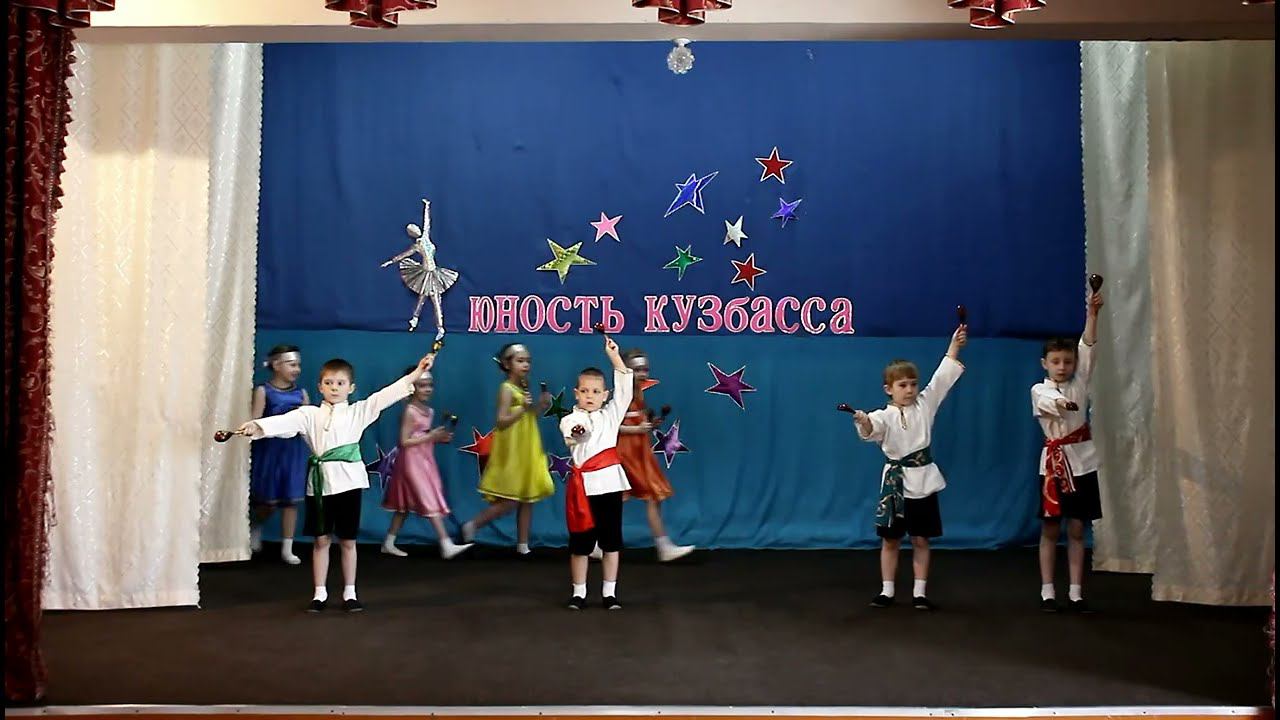 Д/с "Солнышко" подготовительная группа "Одуванчики" Танец с ложками смотреть онлайн