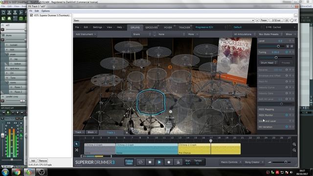 DRUMS TUTORIAL - How to Connect Superior Drummer 3 To GetGood Drums смотреть онлайн