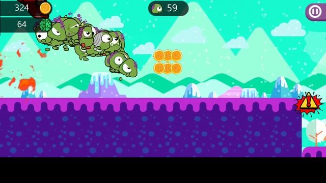 Monster Run: Jump Or Die - New Record Gameplay Android IOS Part 38 смотреть онлайн