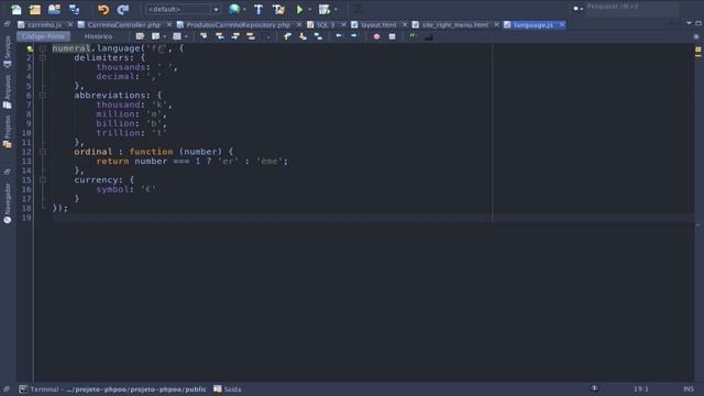 Loja Virtual com PHP#49 - Melhorando formatação da moeda смотреть онлайн