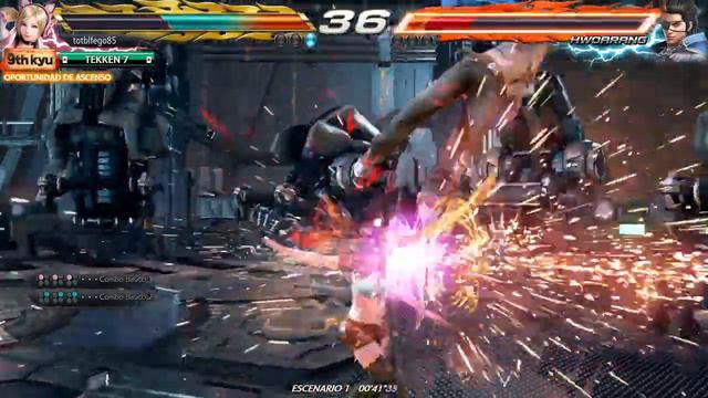 Lucky Chloe vs Hwoarang - Tekken 7 смотреть онлайн
