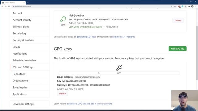 Signing and Verifying Git Commits on the Command Line and GitHub смотреть онлайн