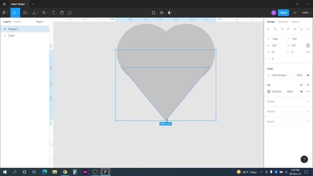 Create a Heart Shape | Union and Bend Tool | ফিগ্মাতে হার্ট কিভাবে বানানো যায়| Figma Bangla Tutoria смотреть онлайн