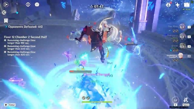 raidenational and mikomi taser | 2.5 spiral abyss floor 12 full clear (9 stars) смотреть онлайн