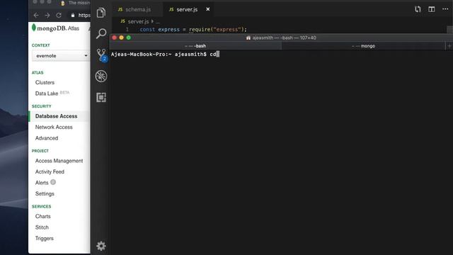 Full Stack React (EverNote Clone) Install MongoDB using Homebrew смотреть онлайн