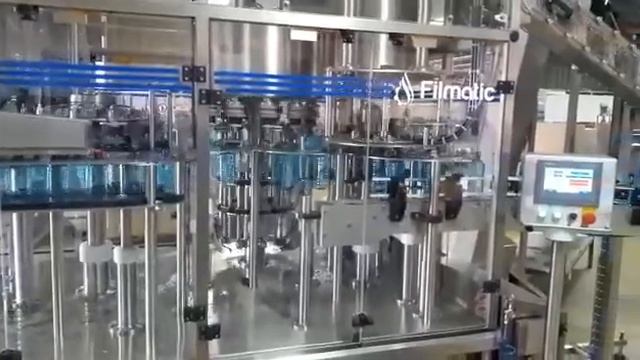 Filmatic RFRL12 Monoblock rinser filler capperfor water filling смотреть онлайн