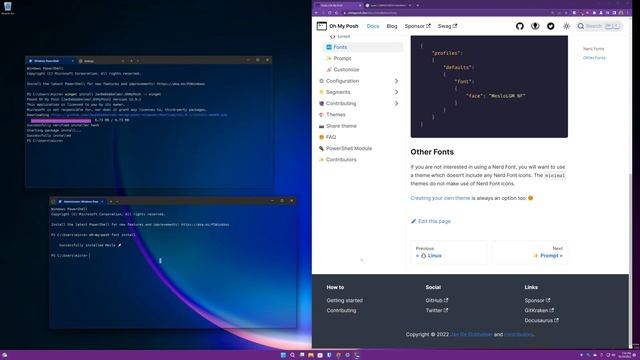 How to Customize Windows Terminal with Oh My Posh смотреть онлайн
