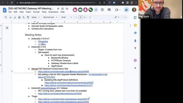 SIG Network Gateway API meeting for 20231016 смотреть онлайн