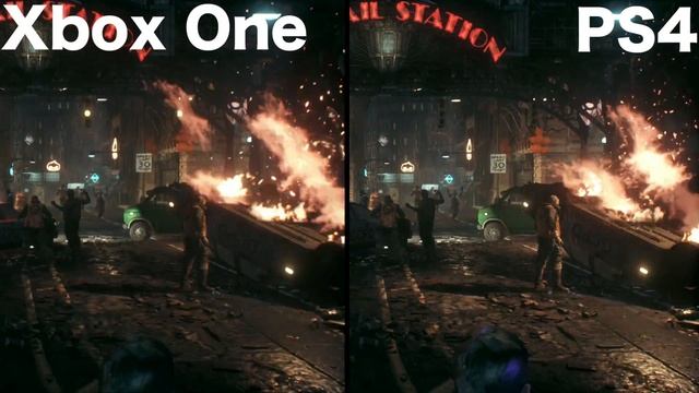 Graphics Comparison | Batman: Arkham Knight | Xbox One v PS4 смотреть онлайн