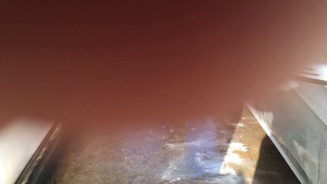 Франция. Жена моет машину.